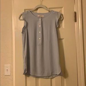 Light periwinkle blouse